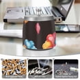 thumbnail image 5 of Hearts Or Balloon Ashtray with Lid Smell Proof Cigarette Ashtray Stainless Steel Smokeless Ash Holder for Indoor Outdoor, 5 of 7