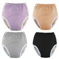 thumbnail image 4 of Adults Button Cloth Diaper Pants Washable Cotton Underpants Quick Dry Reusable Incontinences Underwear For Travel Home, 4 of 9
