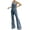 Dark Blue, variant on Lilgiuy Women Fashion Casual Solid Long Jumpsuit Pocket Women's Rompers Overalls Dark Blue (XL) Winter Clothes for 2022