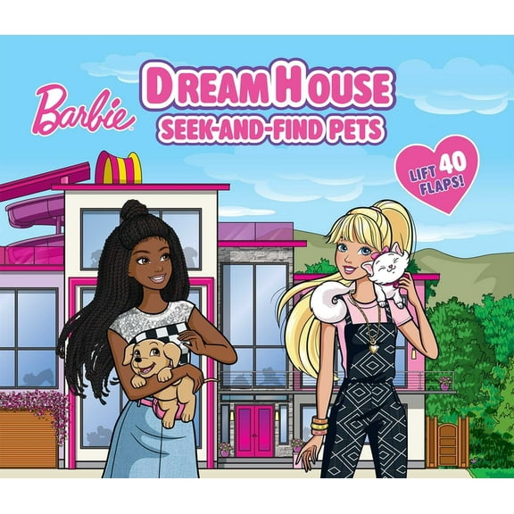 Barbie: Dreamhouse Seek-And-Find Pets, (Board Book)