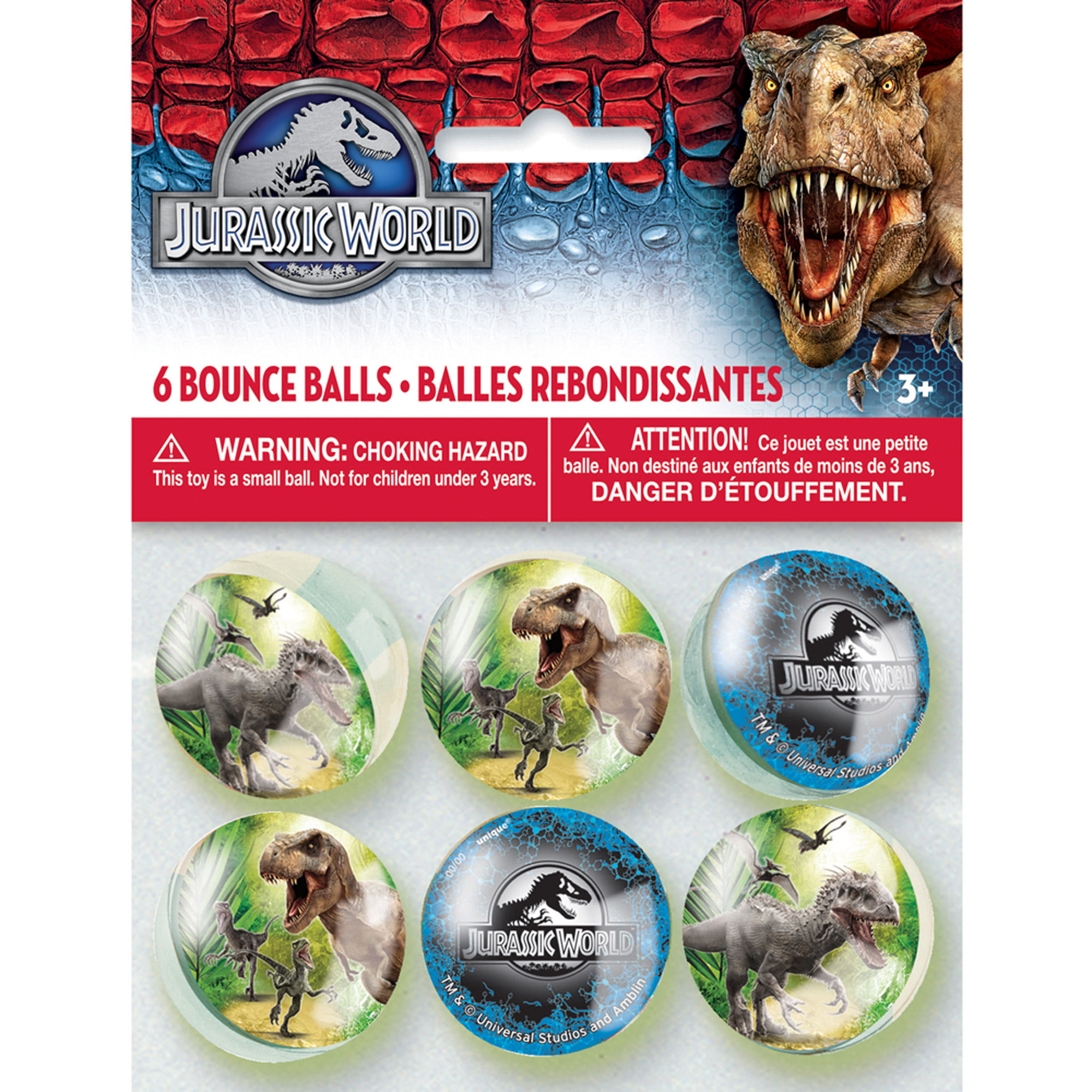 dinosaur bouncy balls