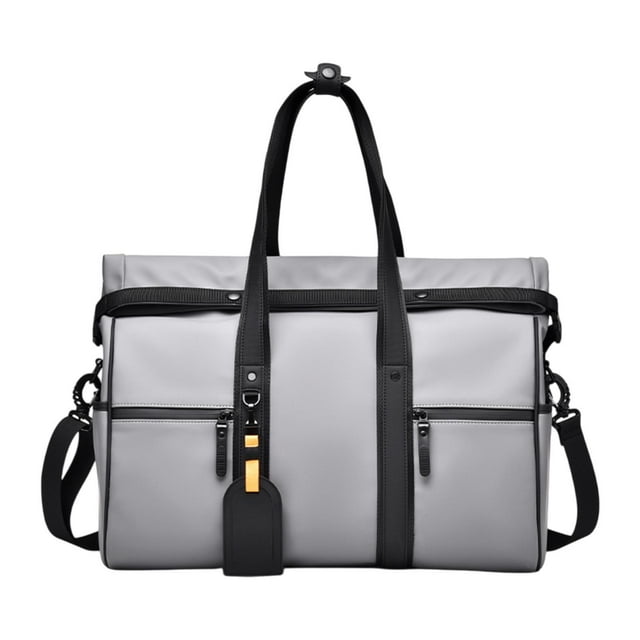 Hombres Commute Handbag Crossbody Pack Ligero impermeable moderno multifuncional moderno Gris