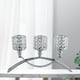 thumbnail image 4 of Candelabros de cristal, de de 3 brazos, candelabros, candelabros, Plata Zulema Candelabros de cristal, 4 of 8