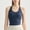 Blue, variant on Impact Halter Top Sports Yoga Tanks Bra Women Workout Fitness Outdoor Running Tank Tops With Chest Cushion M