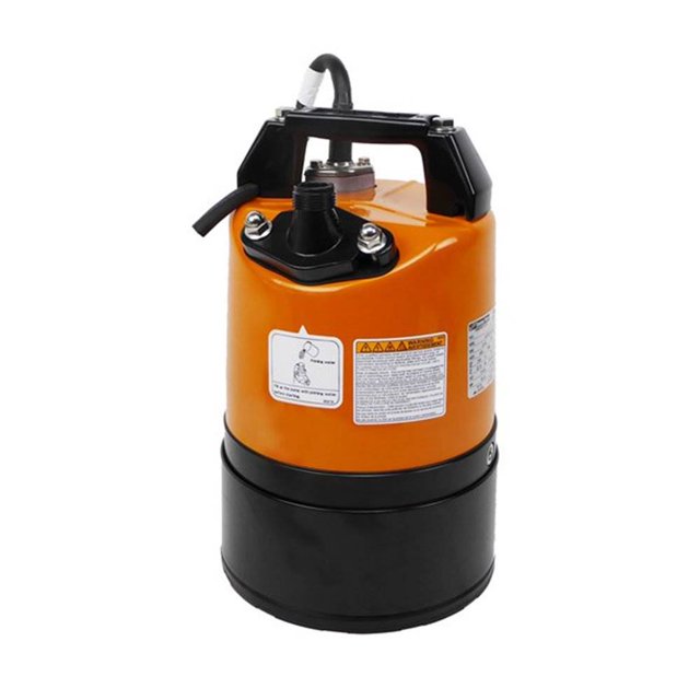 Tsurumi LSC Portable Manual Electric Submersible Single Residue Dewatering Pump
