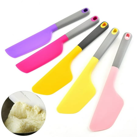 

Kaesi Multicolor Silicone Cake Spatula Scraper Multi-function Home Kitchen Baking Tool