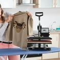 thumbnail image 5 of Costway 12'' x 10'' Heat Press Machine Swing-Away Digital Transfer Sublimation T-Shirt, 5 of 12