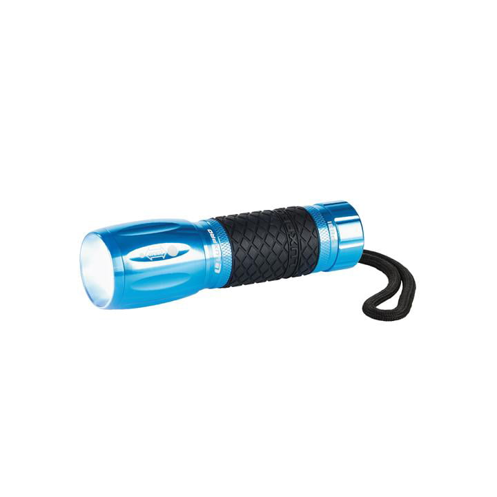 WATER RESISTANT FLASHLIGHTS Soft Rubber Grip with Wrist Cord 6" SELECT Color 