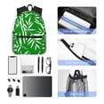 thumbnail image 4 of Disketp Bamboo Mochila Ligera Clásica con Múltiples Bolsillos, Mochila Casual para Hombre y Mujer, Ideal para Escuela, Trabajo y Viajes, 4 of 6
