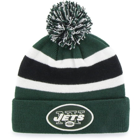 - Fan Favorite - Breakaway Beanie with Pom, New York Jets