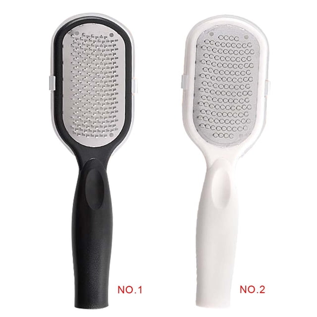 Xingzhi Râpe à Callosités pour Pieds Pédicure en Acier Inoxydable Râpe à Pieds en Acier Inoxydable Râpe à Talons Lime Peau Dure Framboise
