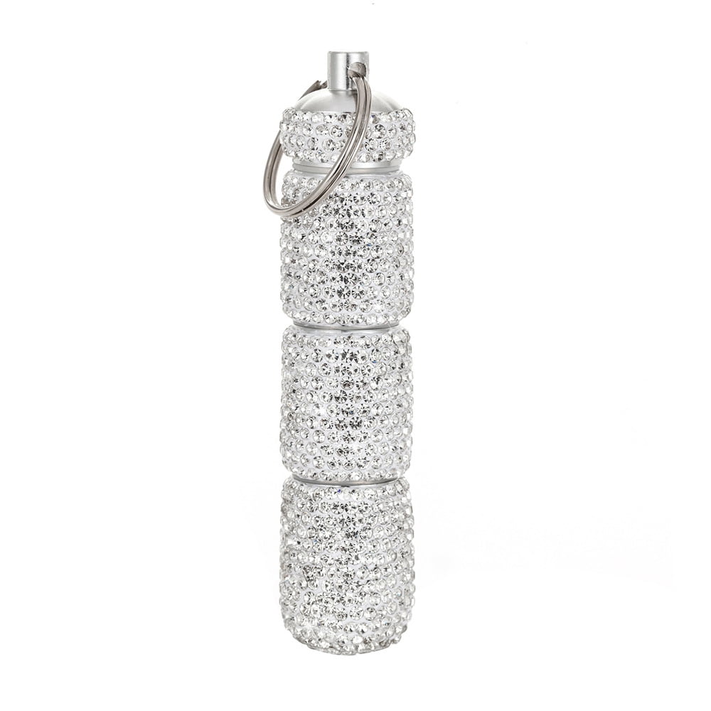 Llavero Bolso Bandolera Con Diamantes De Imitación, Llavero De Metal Creativo Y Elegante Para Mujeres, Accesorio Versátil Para Llaves Y Bolsos