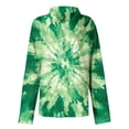 thumbnail image 3 of AUNVITO Women's St. Patrick's Day Shirt Long Sleeve Collared Button Down with Holiday Print Casual and Festive Style, 3 of 5