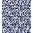 thumbnail image 3 of Ambesonne Hawaiian Duvet Cover Set, Aloha Art Hibiscus Flower, 2-Calking, Night Blue and White, 3 of 7
