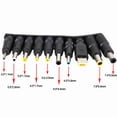 thumbnail image 1 of Adaptador de Potencia de la Computera Portátil, 8 Modelos Diferentes Tipos 8pcs Adaptador de Potencia Negro Multifuncional Para, 1 of 7