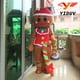 thumbnail image 2 of Nuevo disfraz de mascota de hombre de pan de jengibre navideño de alta calidad, traje de fiesta de disfraces de Cosplay, disfraz de mascota para adultos, 2 of 5