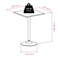 thumbnail image 5 of Ensemble de table de pub Winsome Obsidian 3 pièces en finition noire, 5 of 5