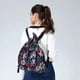 thumbnail image 3 of Foldable Large Capacity Travel Backpack Waterproof Drawstring Tote Bag, 3 of 5