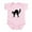 Petal Pink, variant on - Vintage Black Halloween Kitty Infant Bodysuit - Baby Light Bodysuit, Size Newborn - 24 Months