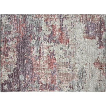 Addison Rugs Indoor/Outdoor Accord AAC34 Pink Washable 1'8" x 2'6" Rug