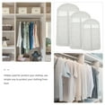 thumbnail image 6 of Worgeous Clothes Bag Garment Dustproof Nonwoven Fabric Storage Family Home Wardrobe 3Pcs, 6 of 7