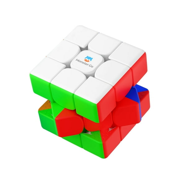 Monster Go 352M, Magnetic Speed Cube 3x3, Fun and Entertaining, Educational Stickerless Magic Cube for kids
