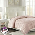 thumbnail image 3 of Madison Park Windom Twin Microfiber Down Alternative Stain Resistant Blanket - Blush, 3 of 10