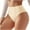 White, variant on ZZwxWA High Waisted Underwear for Women Cotton Bikini Panties Soft Breathable High Cut Ladies Briefs