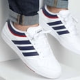 thumbnail image 1 of Adi-das Hoops Low Men's Athletic Shoe White Sneaker Footwear Leather Trainer #986, 1 of 6