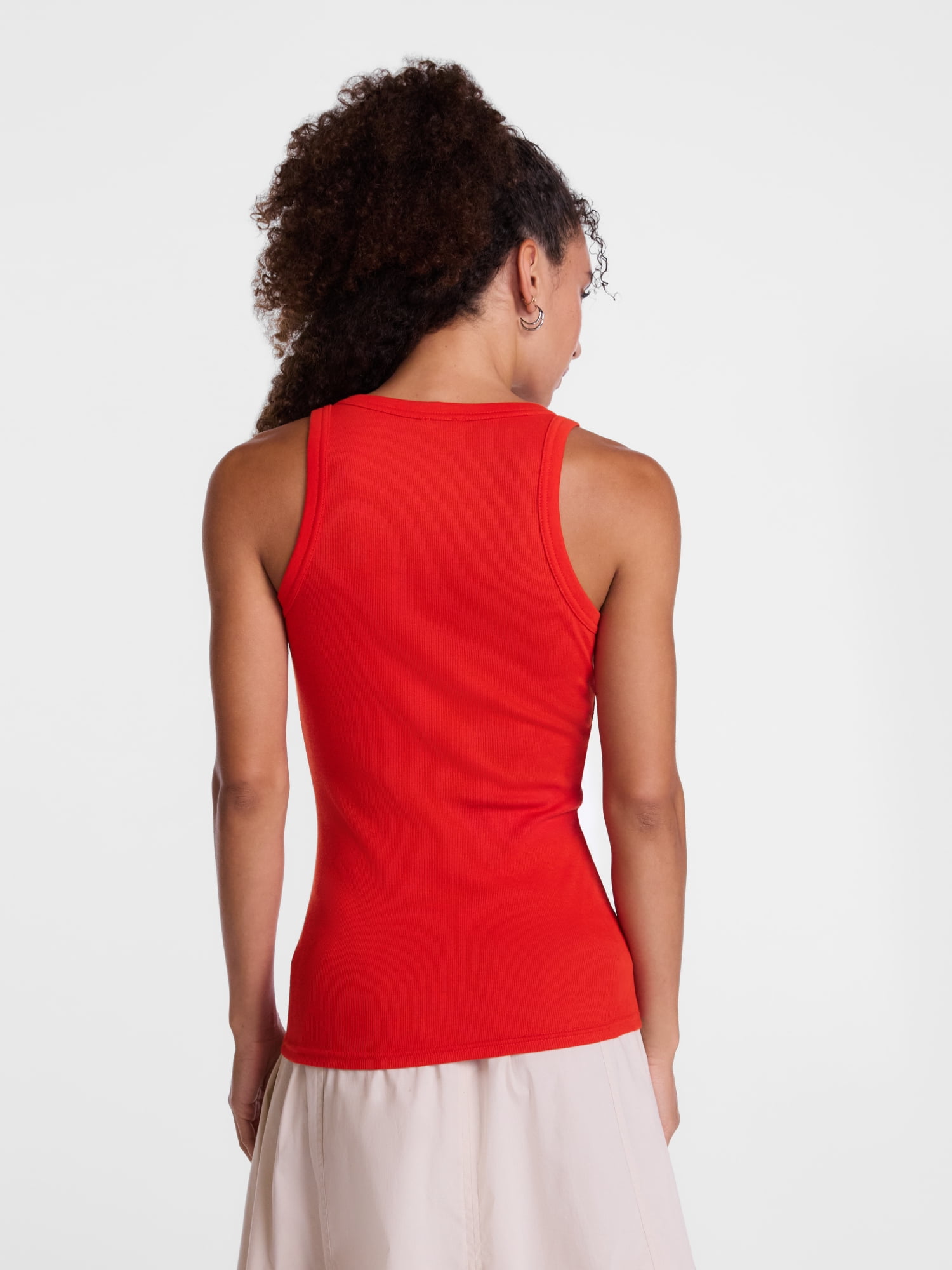 Scenario Women's Rib Tank Top, Sizes XS-XXXL