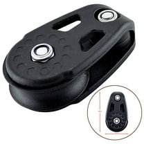Quick Installation Nylon Kayak Boat Rope Pulley Block Marine Sheave for Efficient Anchor Lifting Quick Release Accessories