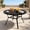 47.2'', variant on TLSUNNY 27.6" Outdoor Patio Round Dining Table for 2, with 1.57"-1.8" Adjustable Umbrella Hole & Foot Pads, Metal Frame & E-Coating, for Balcony, Poolside, Deck