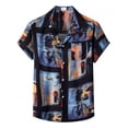 thumbnail image 1 of Camisas Estampada Hawaianas Hombre Manga Corta Casey Kevin, 1 of 8