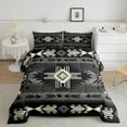 thumbnail image 2 of Erosebridal Hippie Aztec Bedding Twin Comforter Set,Bohemian Theme Down Comforter,Lightweight Reversible Bedding Sets Twin with Comforter,Tribal Room Decorative,3pcs, 2 of 8