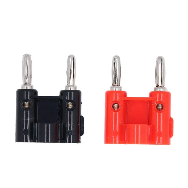 Bananas Connector Kit, Brass Banana Plug Set Safe Working Double Row