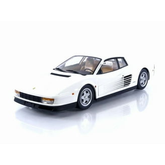 KK-Scale 1:18 Ferrari Testarossa Monospecchio Version américaine Année de construction 1984 blanc KKDC180502 modèle voiture KKDC180502 4260699766212 4260699760340