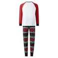 thumbnail image 4 of Disfraz Premium Conjunto de pijamas navideños para padres e hijos Conjunto a juego con estampado de moda (Hombre rojo-L) Ygjytge Rojo T L para Unisex, 4 of 6
