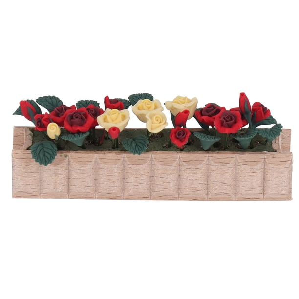 Plantas en Maceta en miniatura ANGGREK modelo de Planta en Maceta 1:12