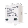 thumbnail image 2 of Wifi inteligente Interruptor inteligente Luz Ventilador APLICACIÓN Control remoto Temporizador inteligente Uso compartido de la nube Inevent DZ5593-00B, 2 of 7