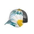 thumbnail image 6 of Lsque Daisy Flowers Printed Trucker Hat - Baseball Cap for Men Women - Breathable Mesh Side, Adjustable Fit - for Casual Wear, 6 of 7