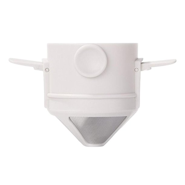 Gotero plegable 1-2 tazas Soporte de té inoxidable en caja blanca Gloria Verter sobre cafetería