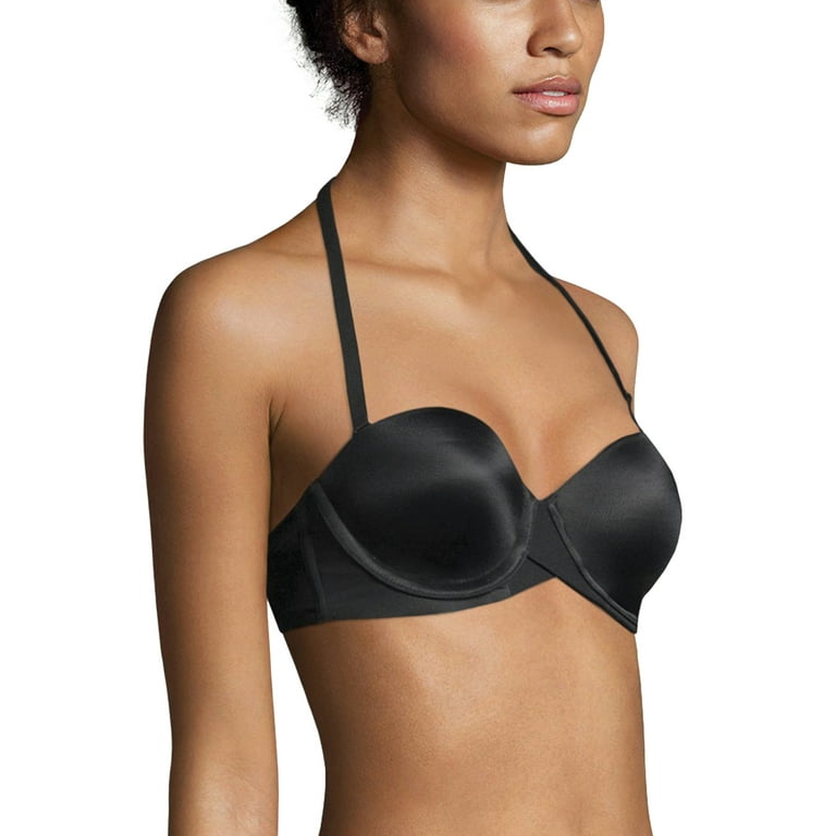 MaidenForm Sweet Nothings Stay Put Strapless Push Up Underwire