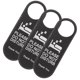 thumbnail image 1 of unbranded 3Ud Doble Cara De Cuero Negro Para Puertas De Hotel Y Servicio, 1 of 8