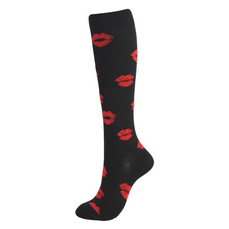 DNAKEN(7 pairs) Compression Socks for Women & Men Circulationis Best Support for Athletic Running,Hiking,Nursing plus size compression socks wide calf compression socks for nurses