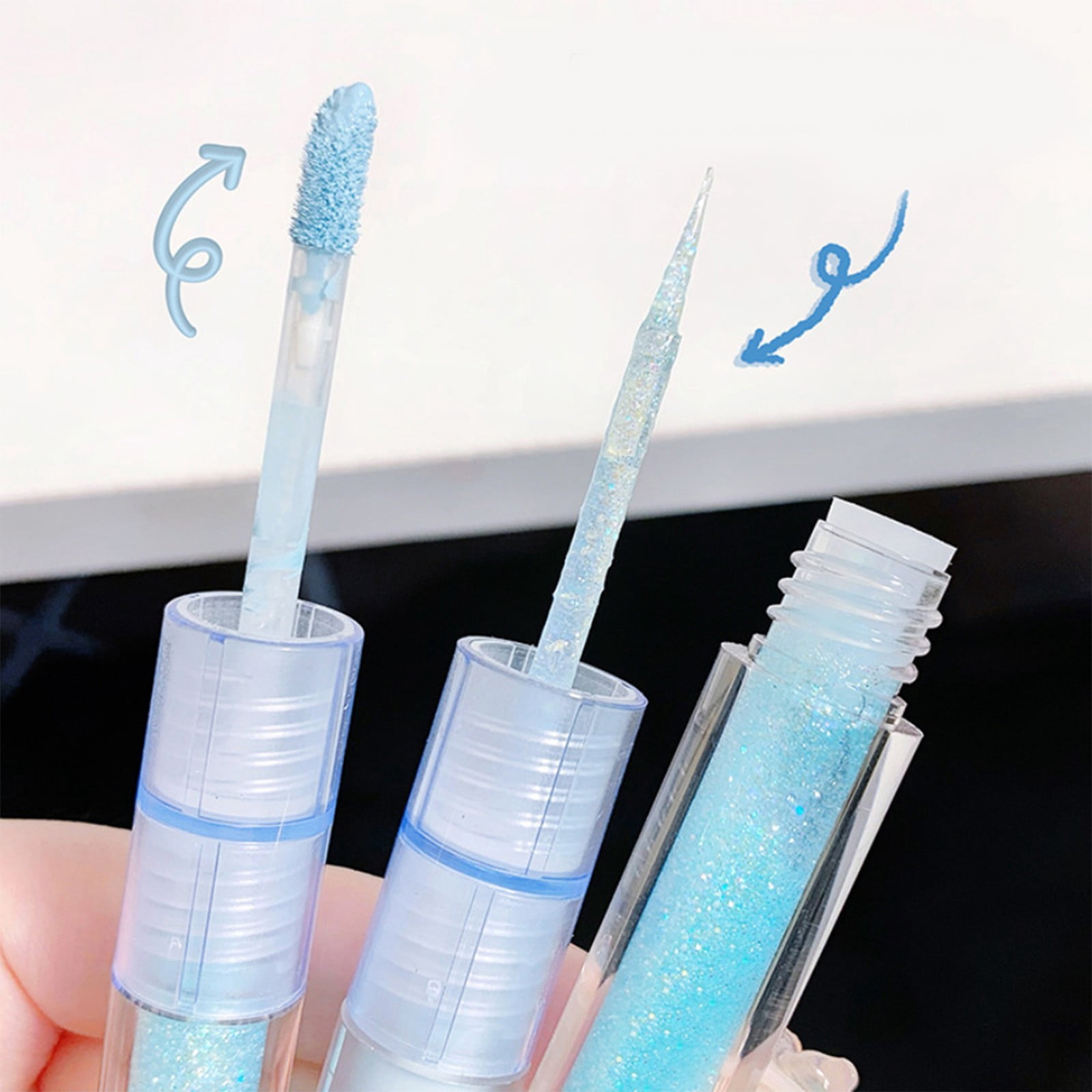 Neon Makeup Eye Brightener Stick Highlighter Makeup Pearls for Eyes Makeup Exobee5 Makeup Forever Two Faced Make up Kits Adult Makeup Packs Eye Pencil under Eye Brightener for