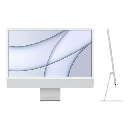 iMac 24" with Retina 4.5K display All-In-One - Apple M1 - 8GB Memory - 512GB SSD - w/Touch ID - Silver