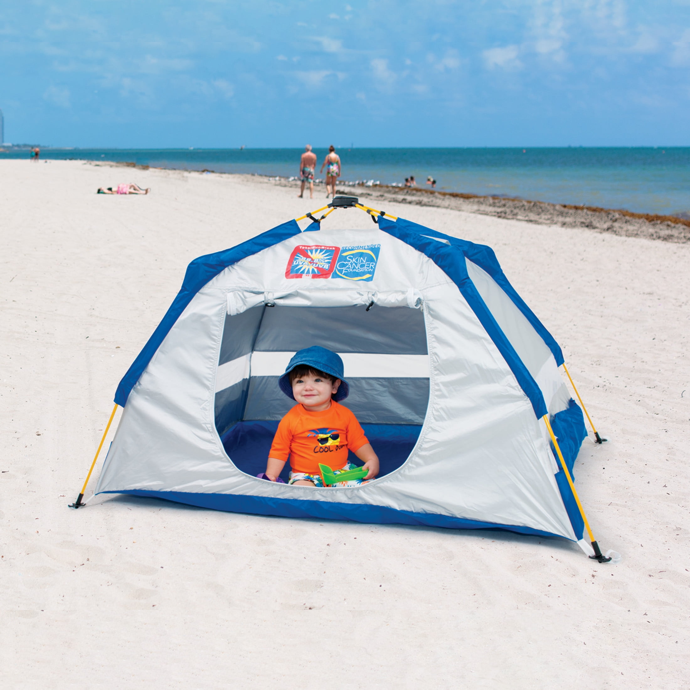 Rio Beach Multi Total Sun Block Kid's Pop-Up Beach Shelter