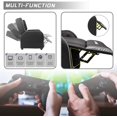 thumbnail image 2 of PUKAMI Gaming Sofa "Adults" PU Leather Adjustable Armrest Recliner with SIde Pockets, Gray, 2 of 7