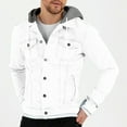 thumbnail image 4 of WILLBEST Sudaderas De Hombre para Hombre, Moda De Otoño e Invierno, Informal, De Color Sólido, A Prueba De Viento, Deportivas, De Manga Larga Grande, 4 of 4