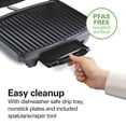 thumbnail image 5 of Hamilton Beach Panini Press Sandwich Maker & Electric Indoor Grill with Nonstick Grill Plates, Stainless, 5 of 9
